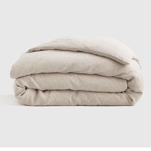 Quince European Linen Duvet Cover